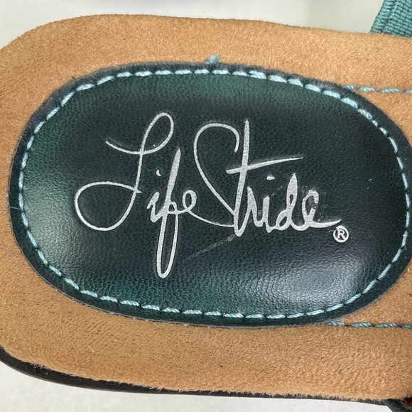 Life Stride Women’s Green Boho Sandals - Picture 6 of 8